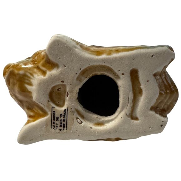 Vintage Squirrel Glazed Ceramic Figurine Collectible Decor Made In Brazil - Picture 6 of 8